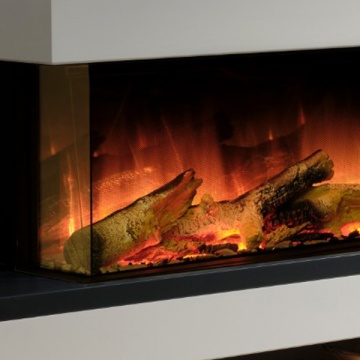 Flamerite Lola 1000 Floor Standing Electric Fireplace Suite